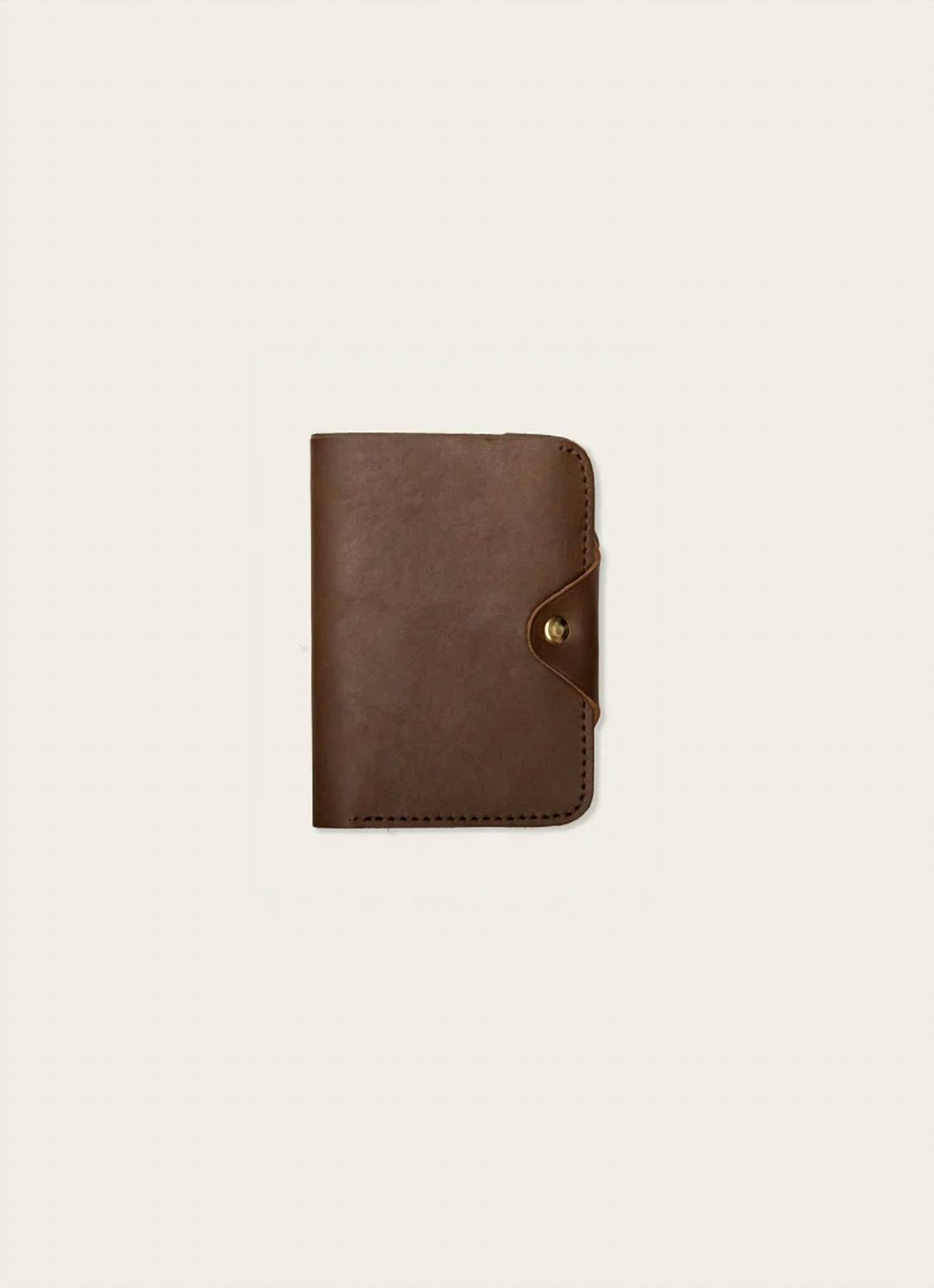 Wp Standard - Unisex Leather Snap Passport Travel Wallet