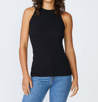 Stateside - 2x1 Rib High-neck Tank Top
