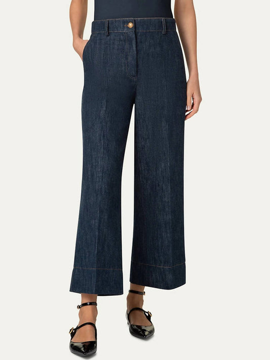 Akris Punto - Women's Chiara Wide Leg Jeans