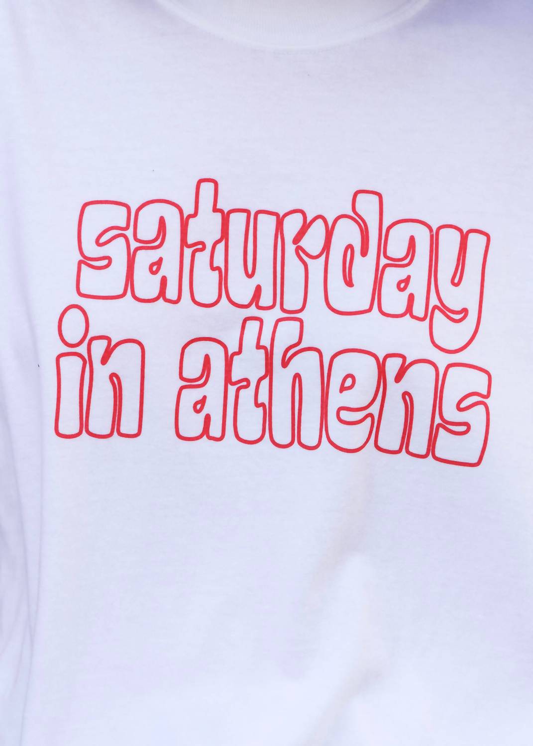 Distressed Vintage Couture - Saturday In Athens Tee