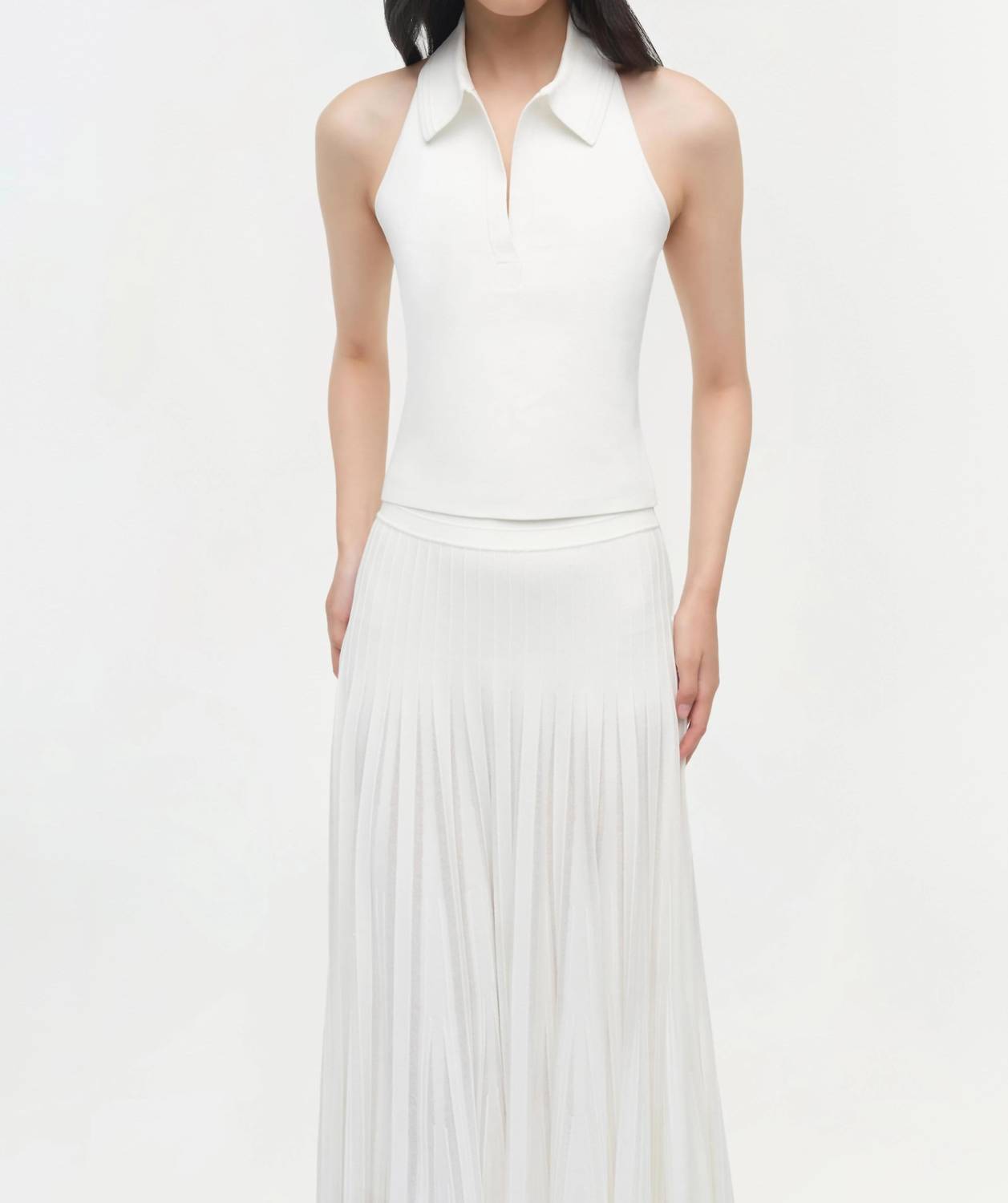 Simkhai - Chloe Knit Halter Tank Top
