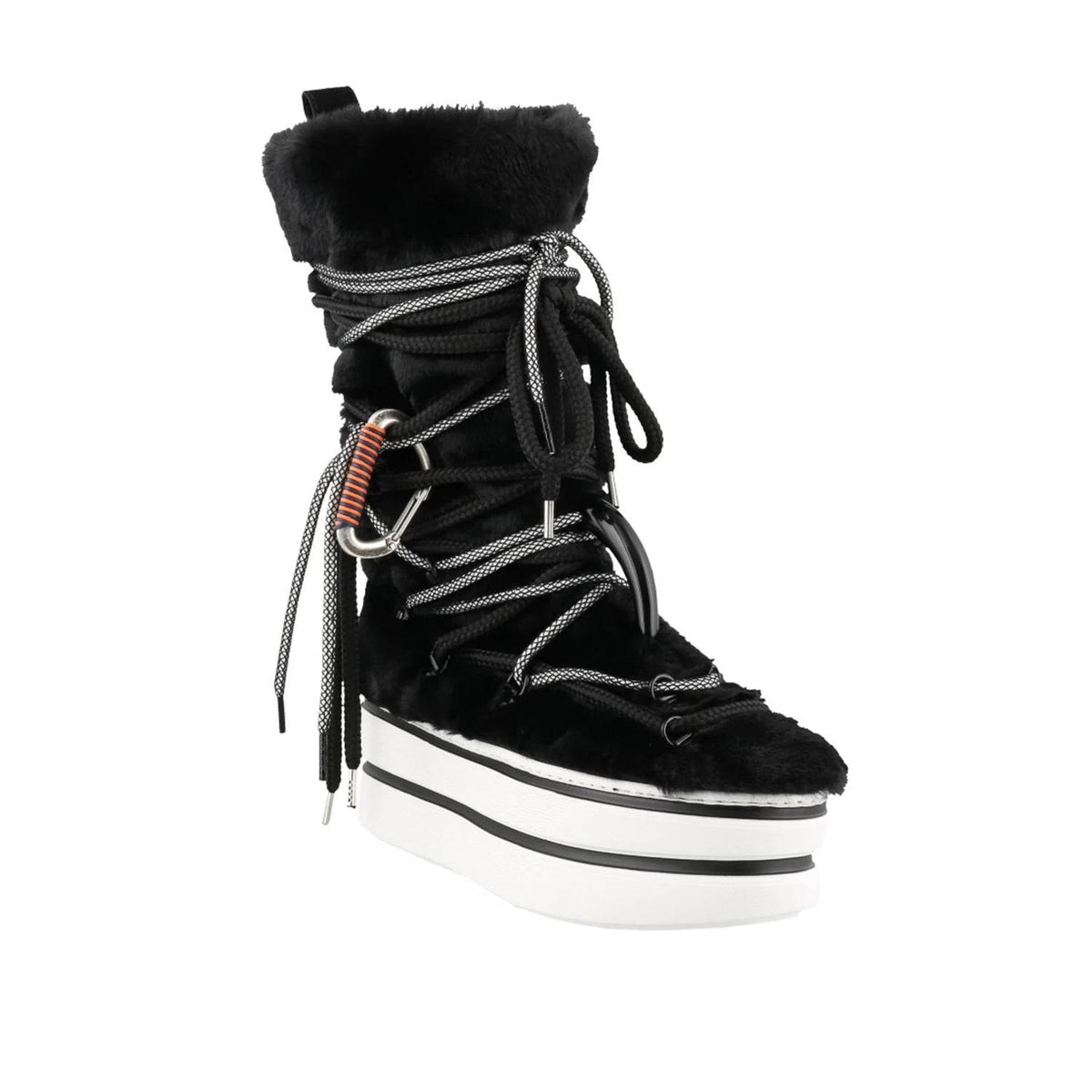 Hogan - Women's Faux Fur Snow Boots