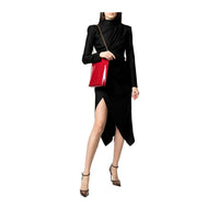 Saint Laurent - Women's Suzanne Patent Leather Small Chain Hobo Bag