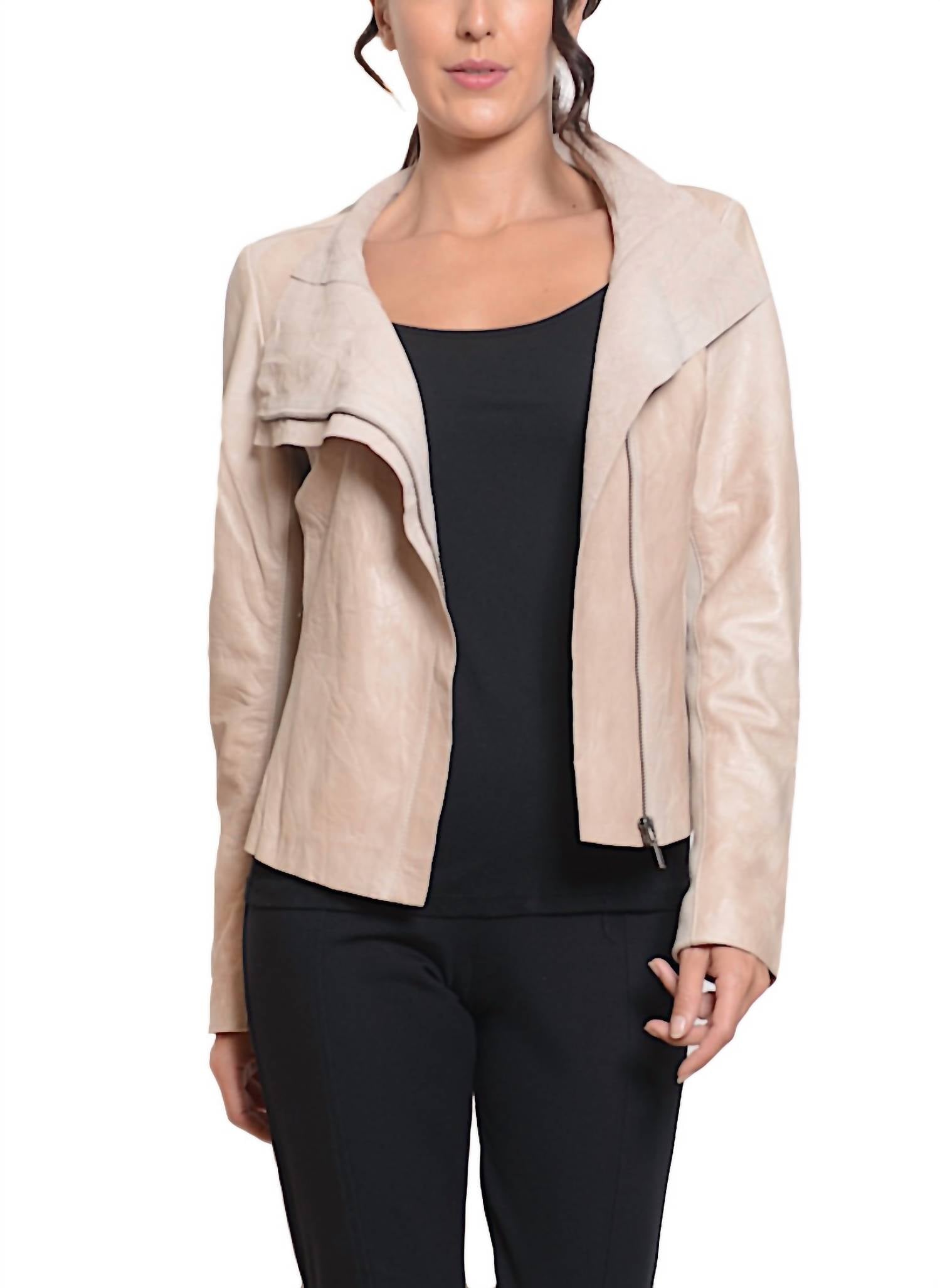 Cigno Nero - Women's Lene Leather Jacket