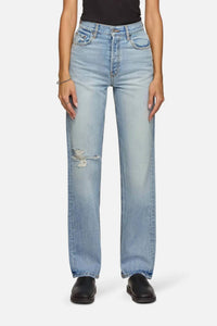 Eb Denim - High Rise Straight Jeans
