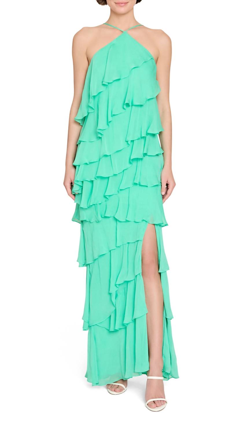 Amanda Uprichard - Posie Ruffle Maxi Dress