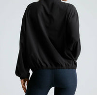 Beyond Yoga - Stretch Woven In Stride Half Zip Pullover