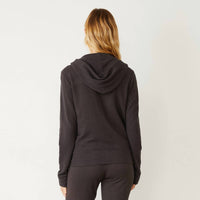 Monrow - Women's Zip Up Hoodie