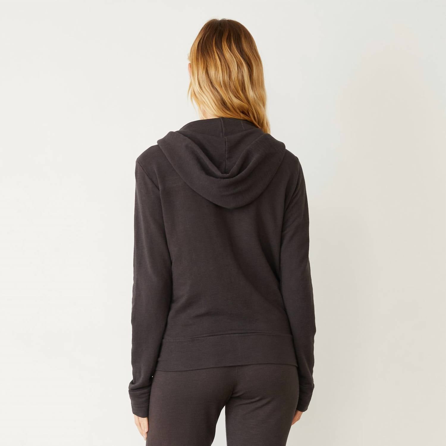 Monrow - Women's Zip Up Hoodie