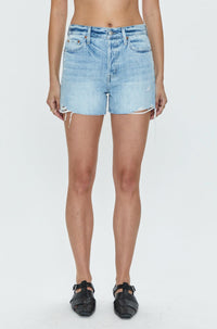 PISTOLA Connor Relaxed High Rise Short in oahu vintage - women's shorts