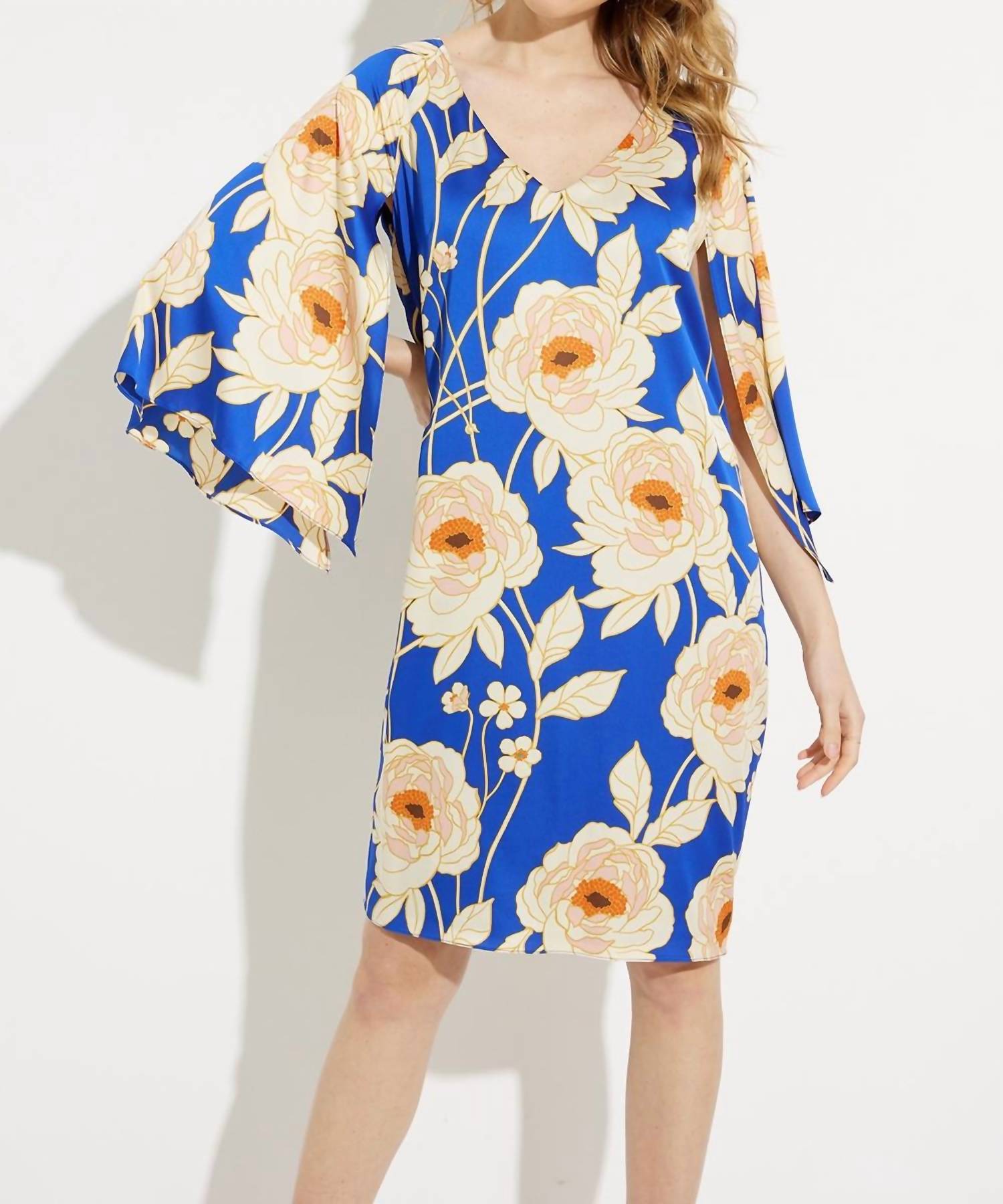 Joseph Ribkoff - Floral Knee-length Dress