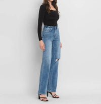 Vervet By Flying Monkey - Leslie Vintage High Rise Jean