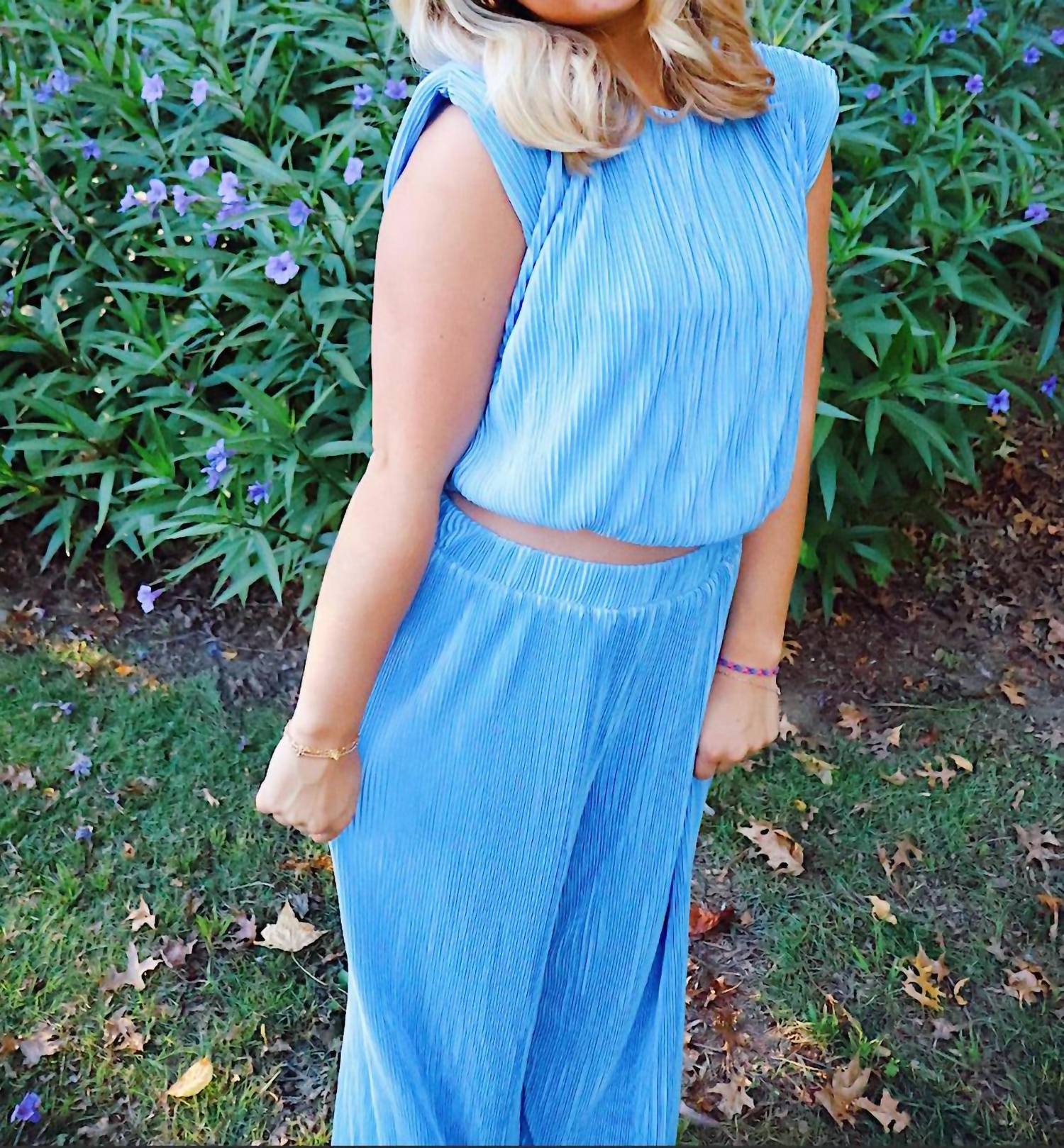 Lalavon - Woven Pant Set