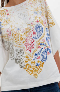 Free People - Women's Heirloom Printed Tee
