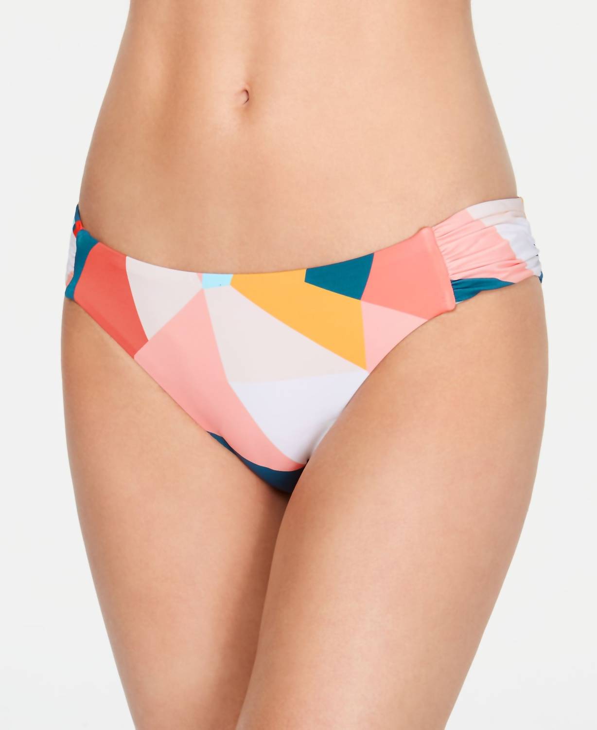 Bar Iii - Pop Art Printed Side Shirred Bottoms