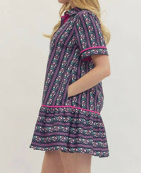 Entro - Nori Floral Mini Dress