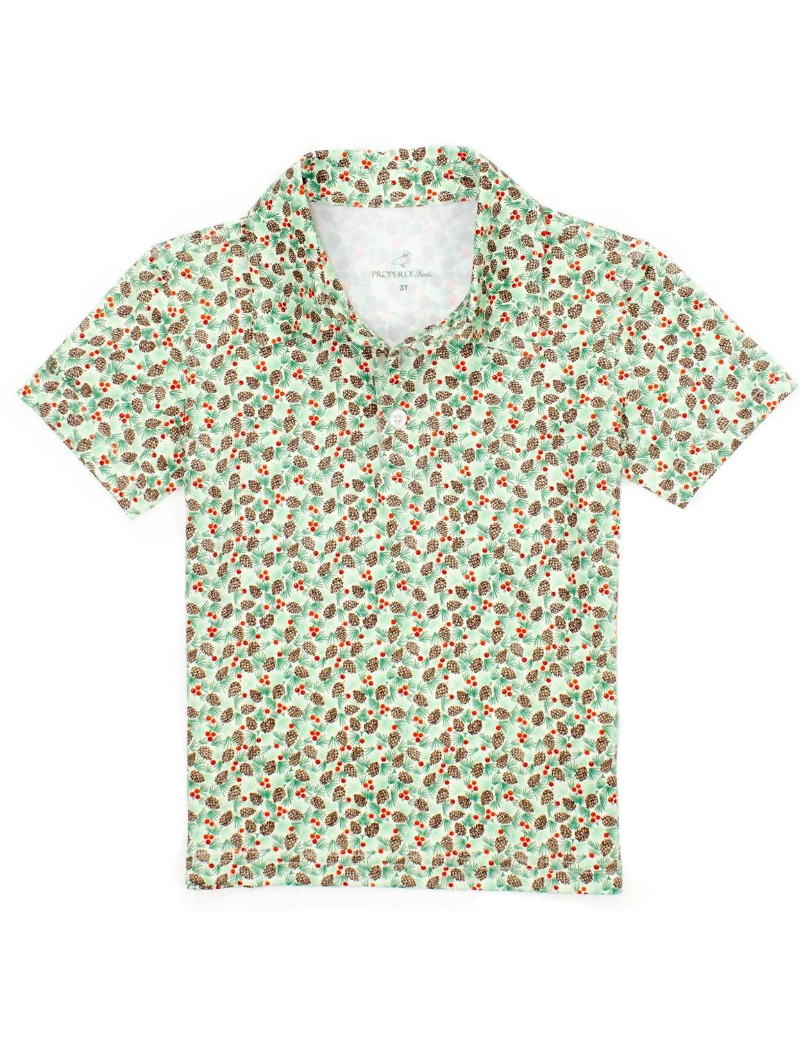 Properly Tied - Boy's Inlet Polo Shirt