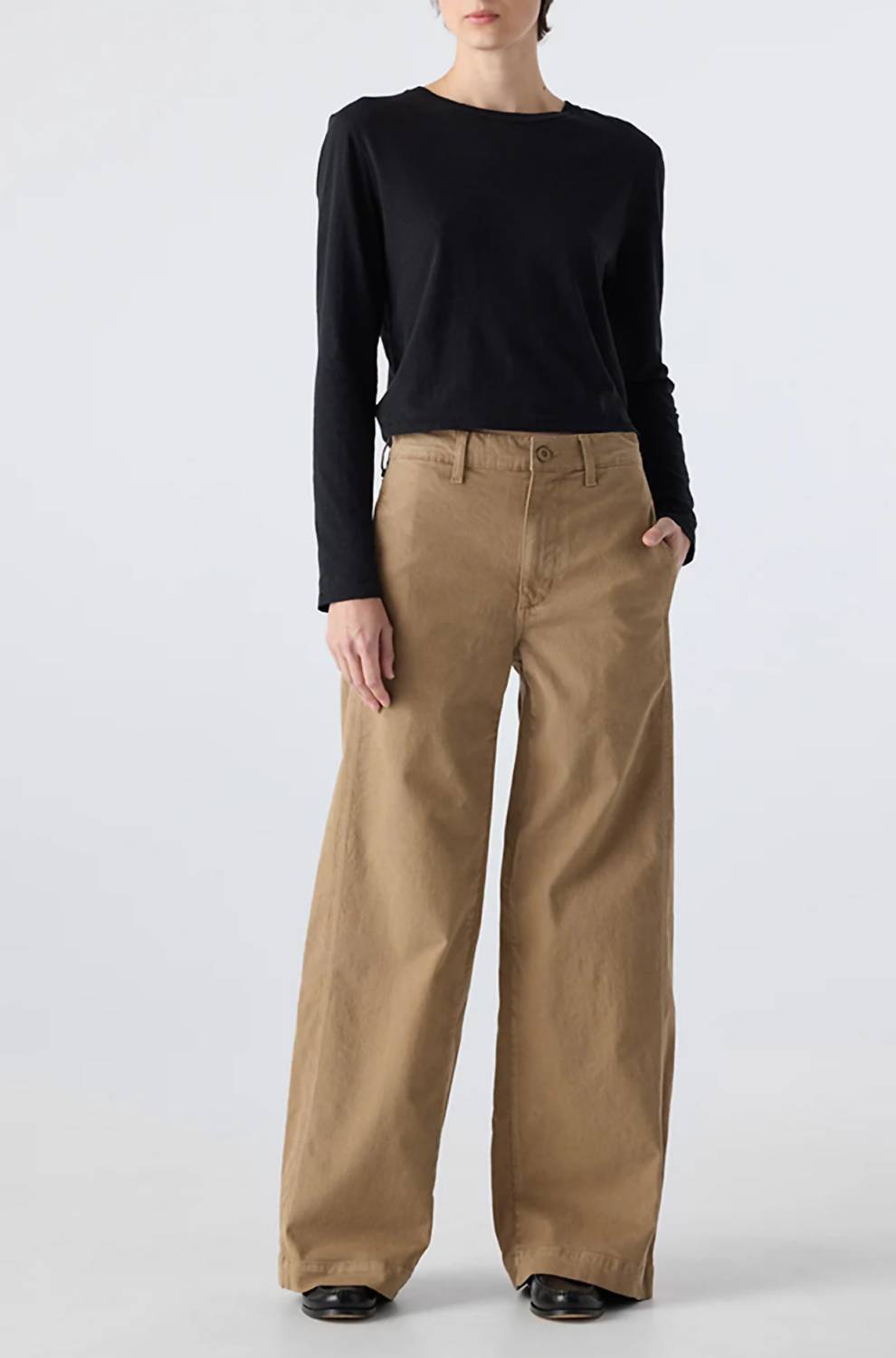 AMO Maddi Trouser in sand - women's pants