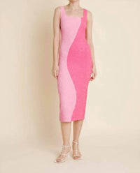 Aureum - Smocked Midi Dress