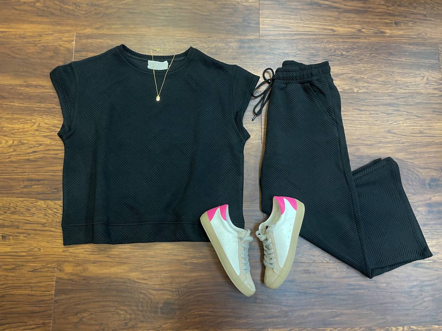 See And Be Seen - Women's Call My Jet Textured Top