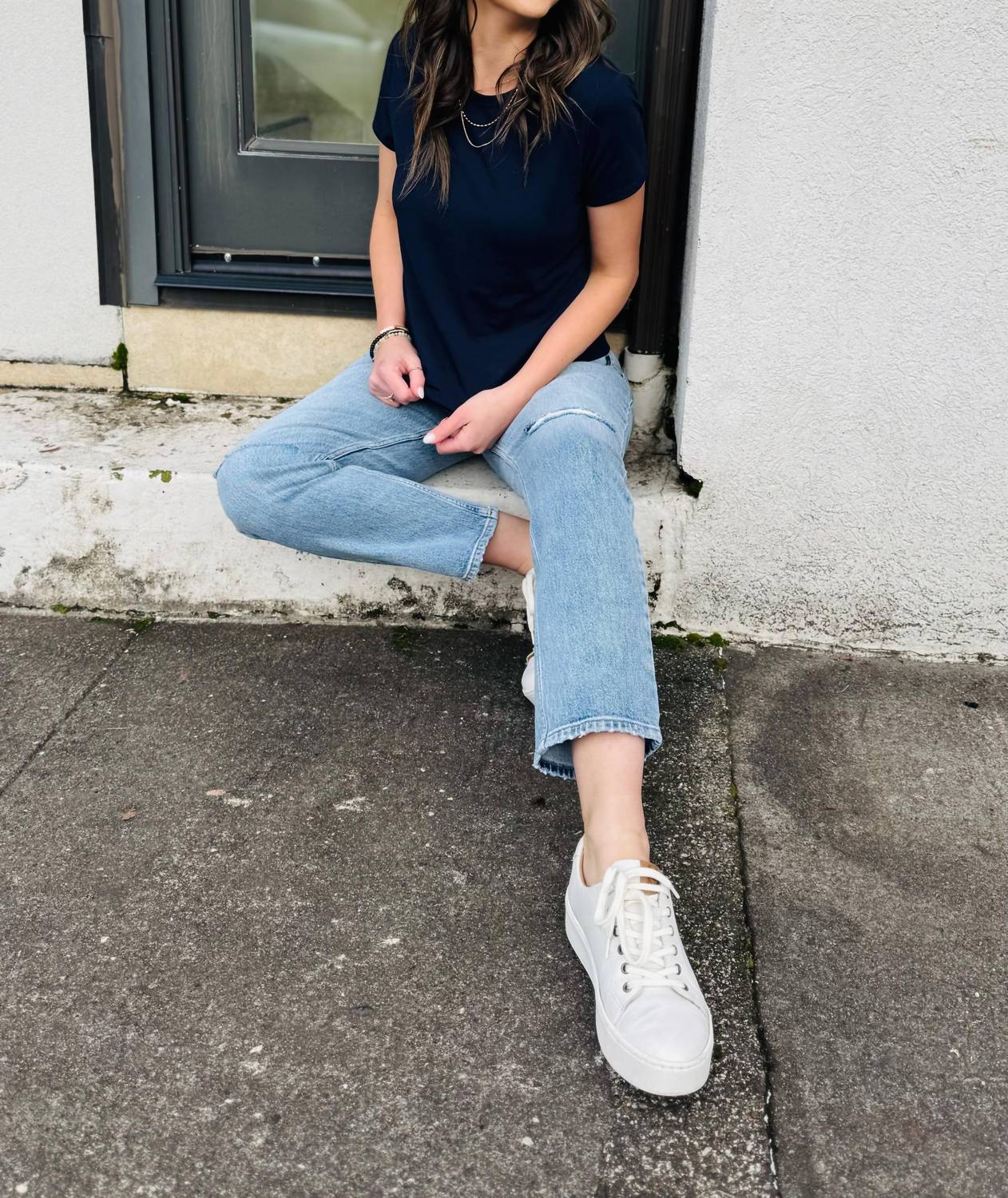 Nic + Zoe - Perfect Knit Crew Neck T-Shirt