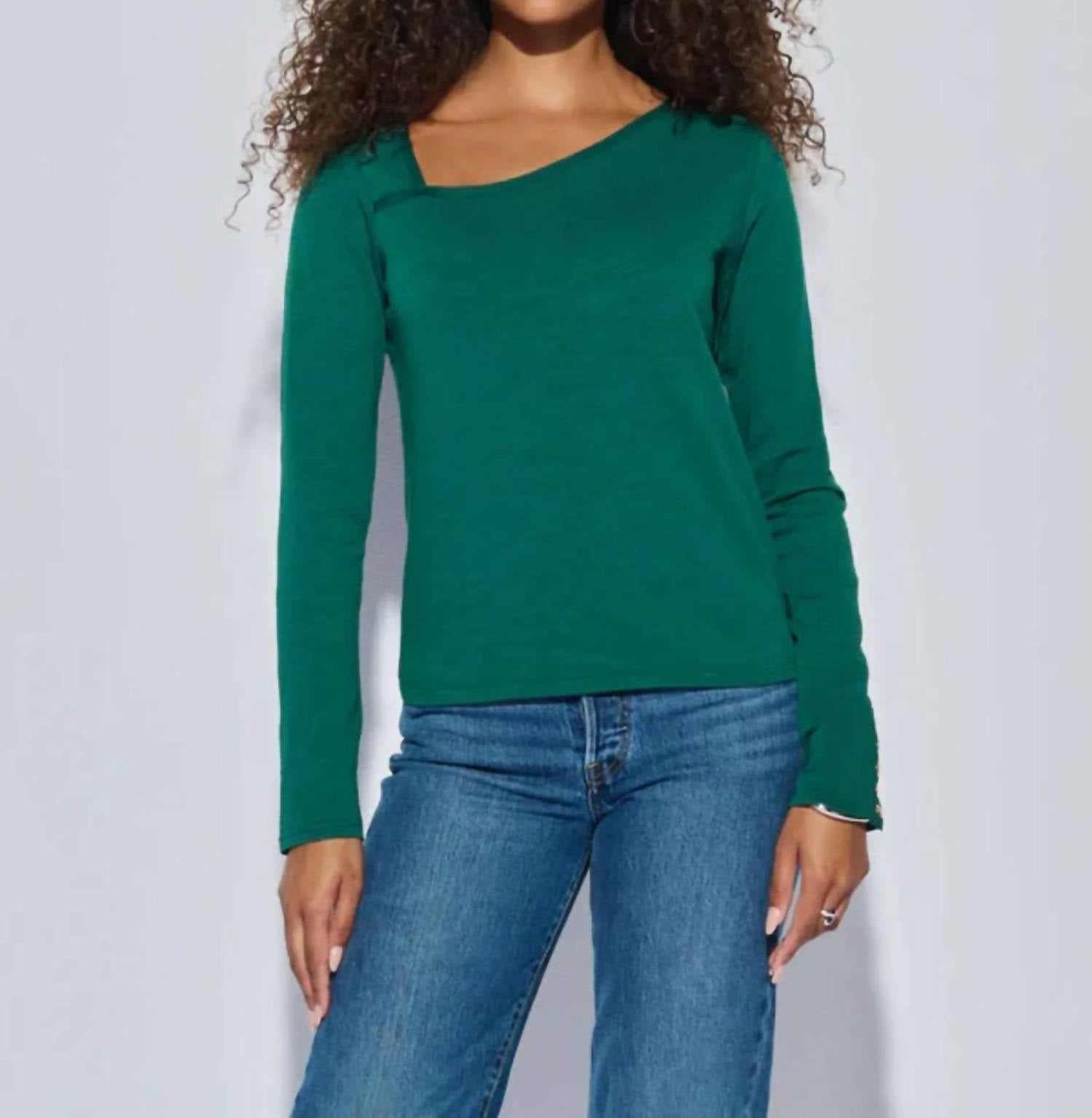 Nation Ltd - Anita Asymmetrical Long Sleeve Top