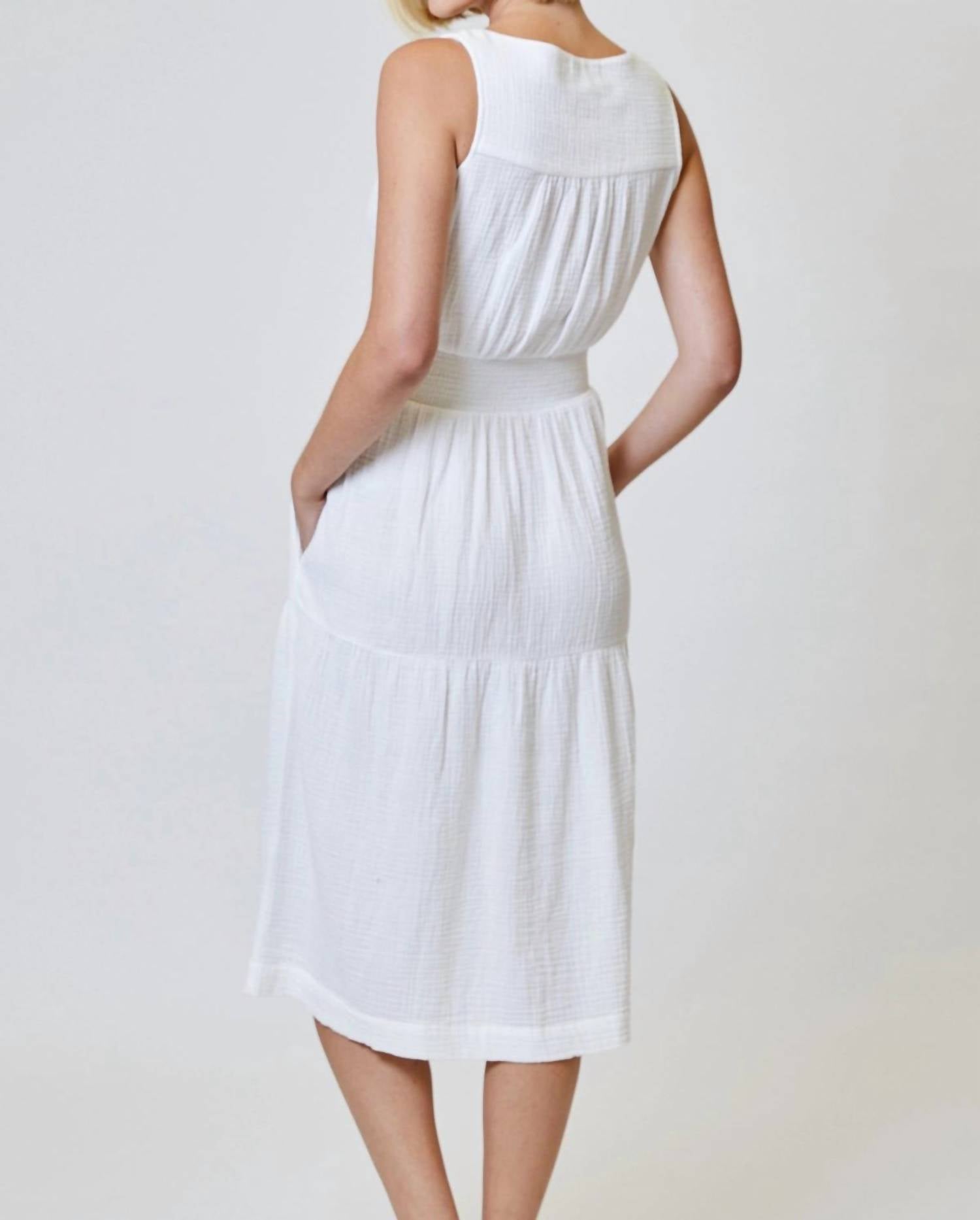 Dh New York - V-neck Midi Dress