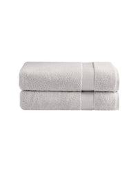 Under the Canopy Classic Organic 2-piece Bath Towel Set in silver - item