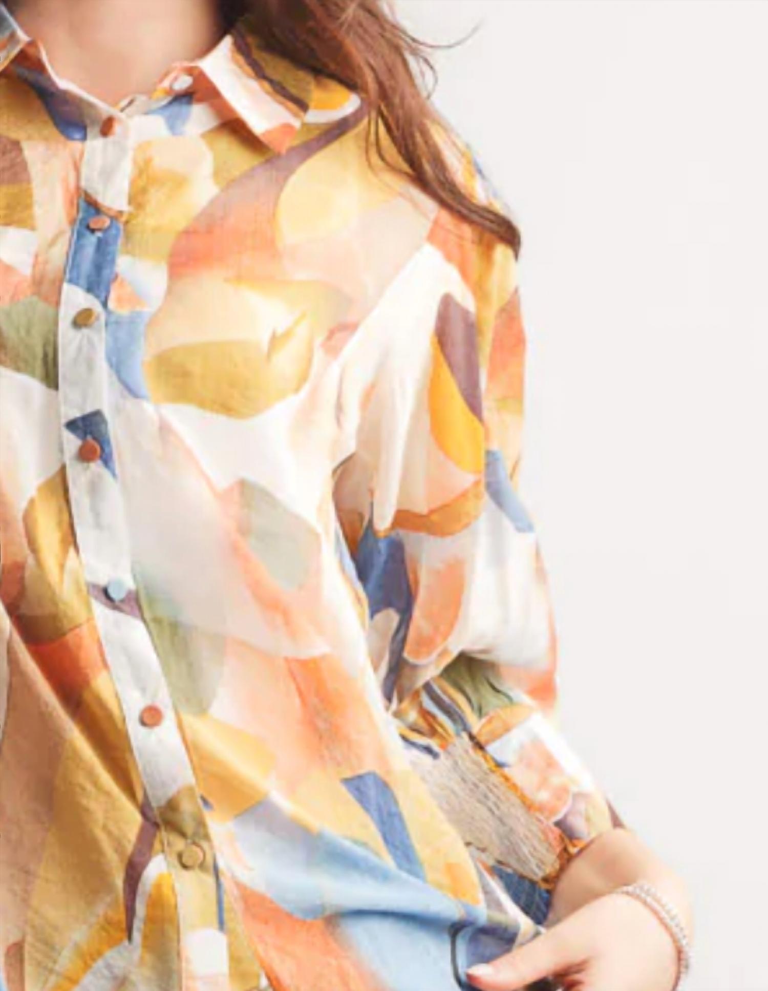 Papillon - Geo Print Shirt