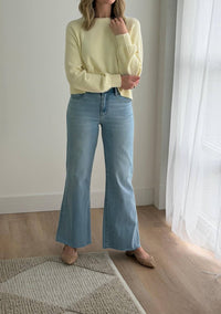 DEAR JOHN DENIM Fiona High-rise Wide Leg Jeans in mirny - women's jeans