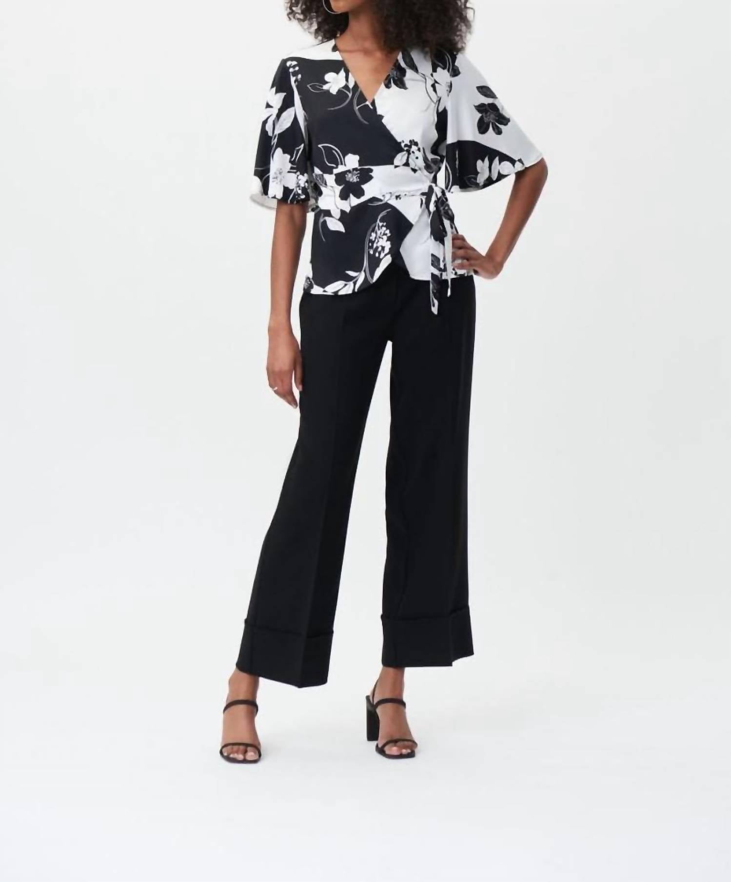 Joseph Ribkoff - Wide Legged Pants