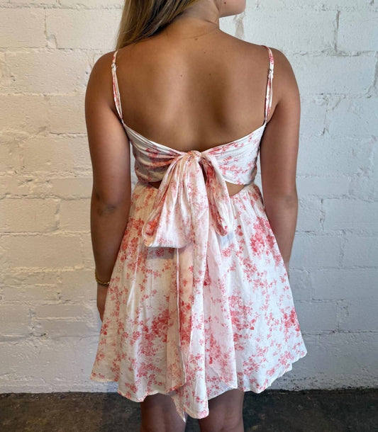 Sky To Moon - Sensation Tie Back Mini Dress