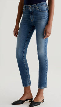 Ag Jeans - High Rise Slim Straight Jeans