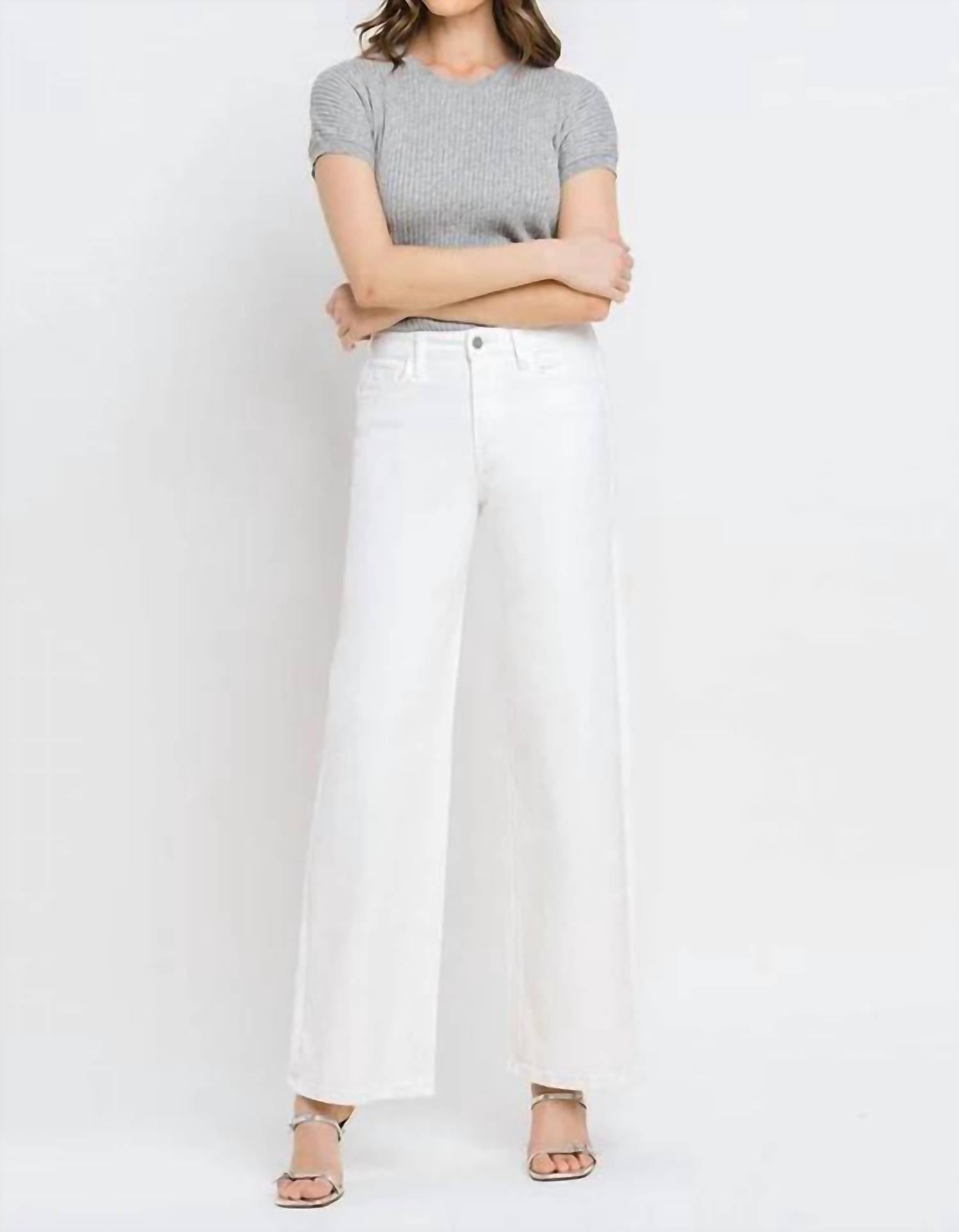 Vervet By Flying Monkey - High Rise Wide Leg Jean