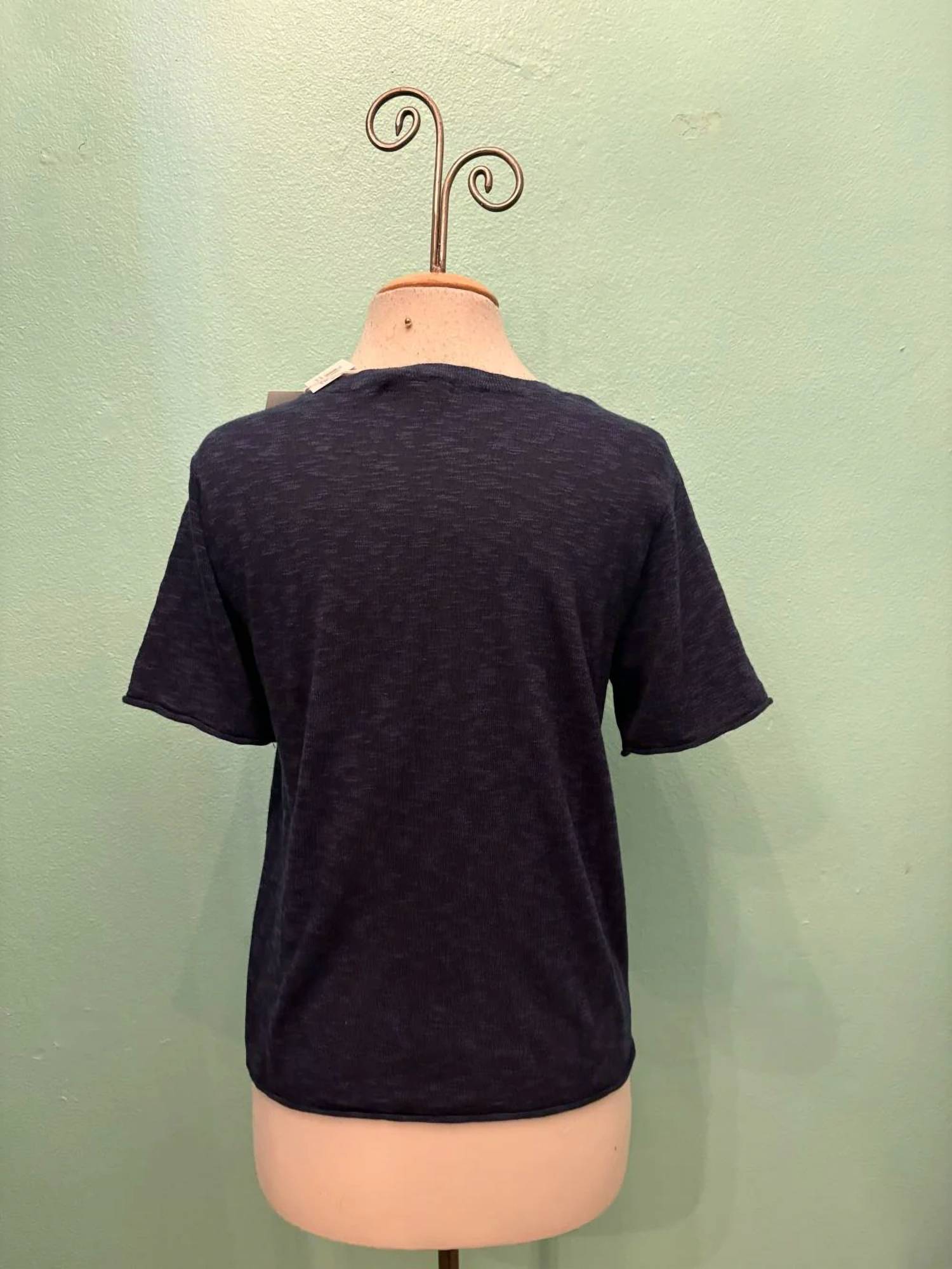 Mododoc - Women's Short Sleeve Crew Sweater