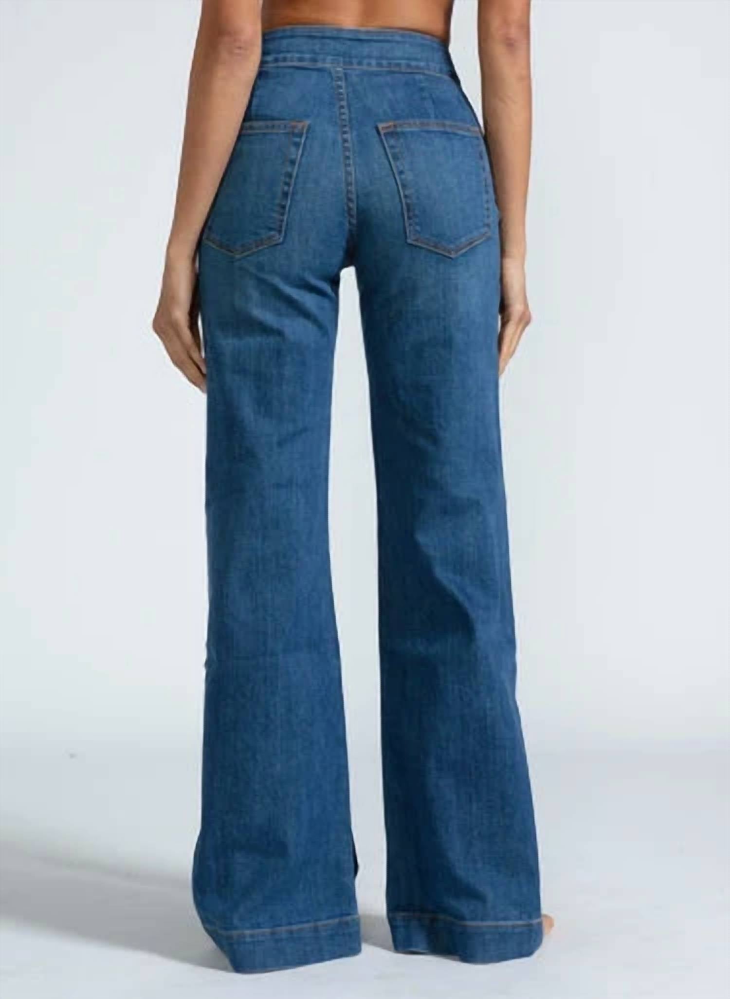 Askk Ny - Brighton Wide Leg Jeans