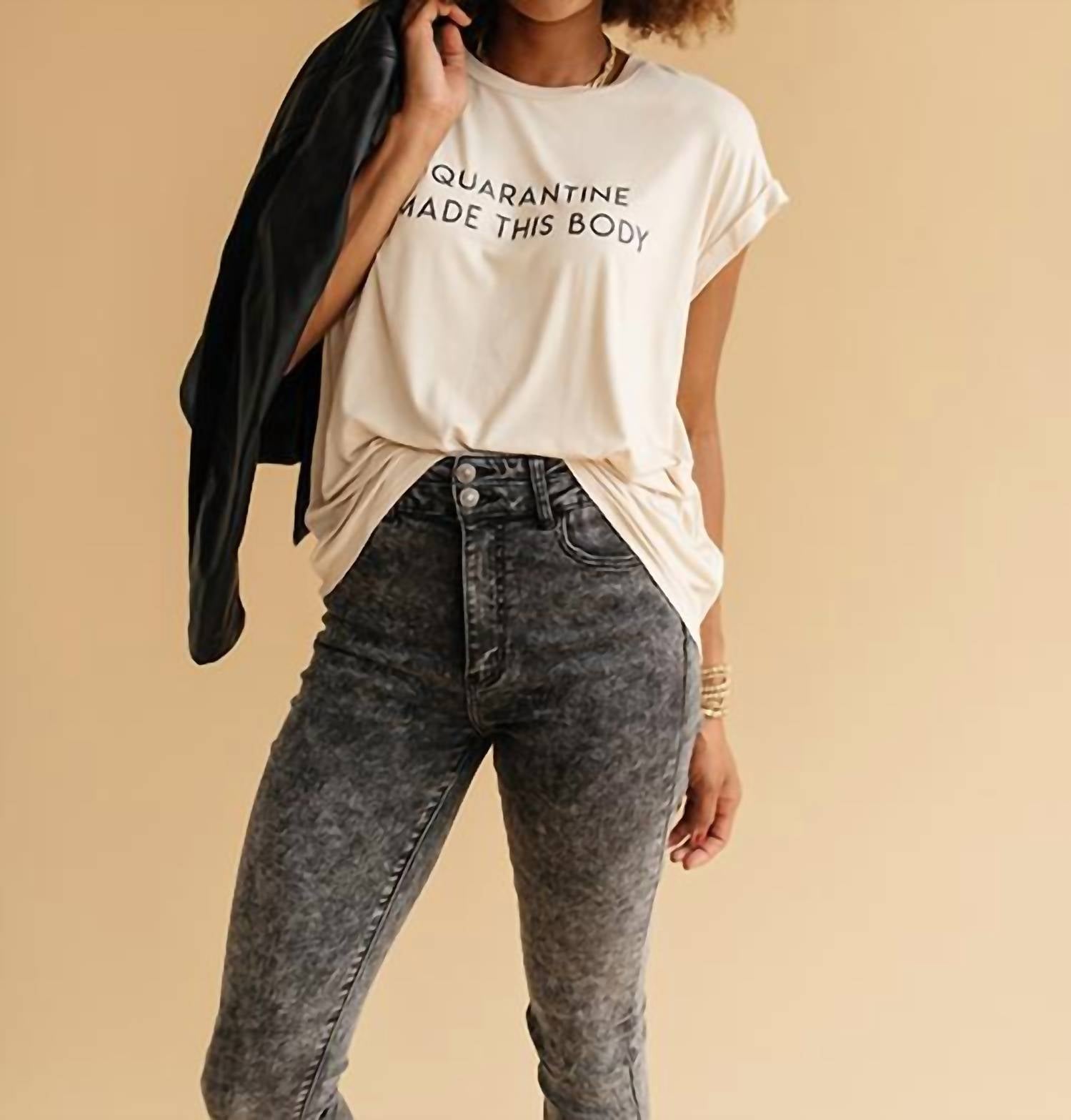 Olive And Paix - Quarantine Made This Tee