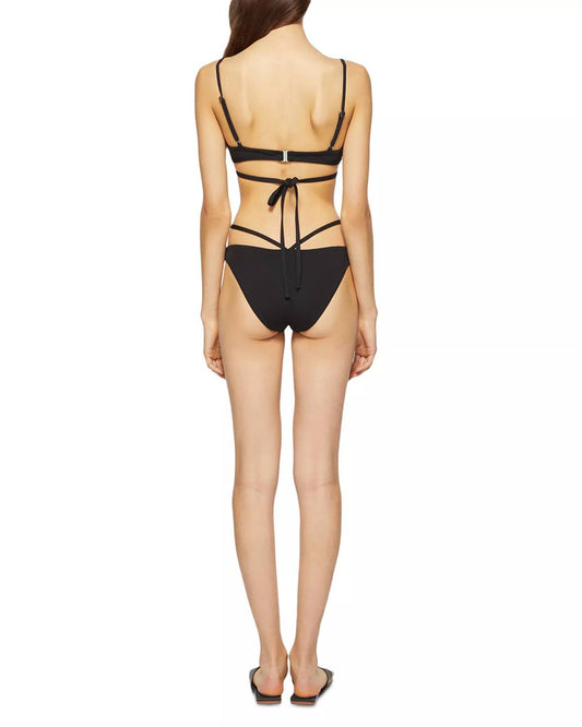 Jonathan Simkhai - Emmalyn Solid Strappy Bikini Bottom