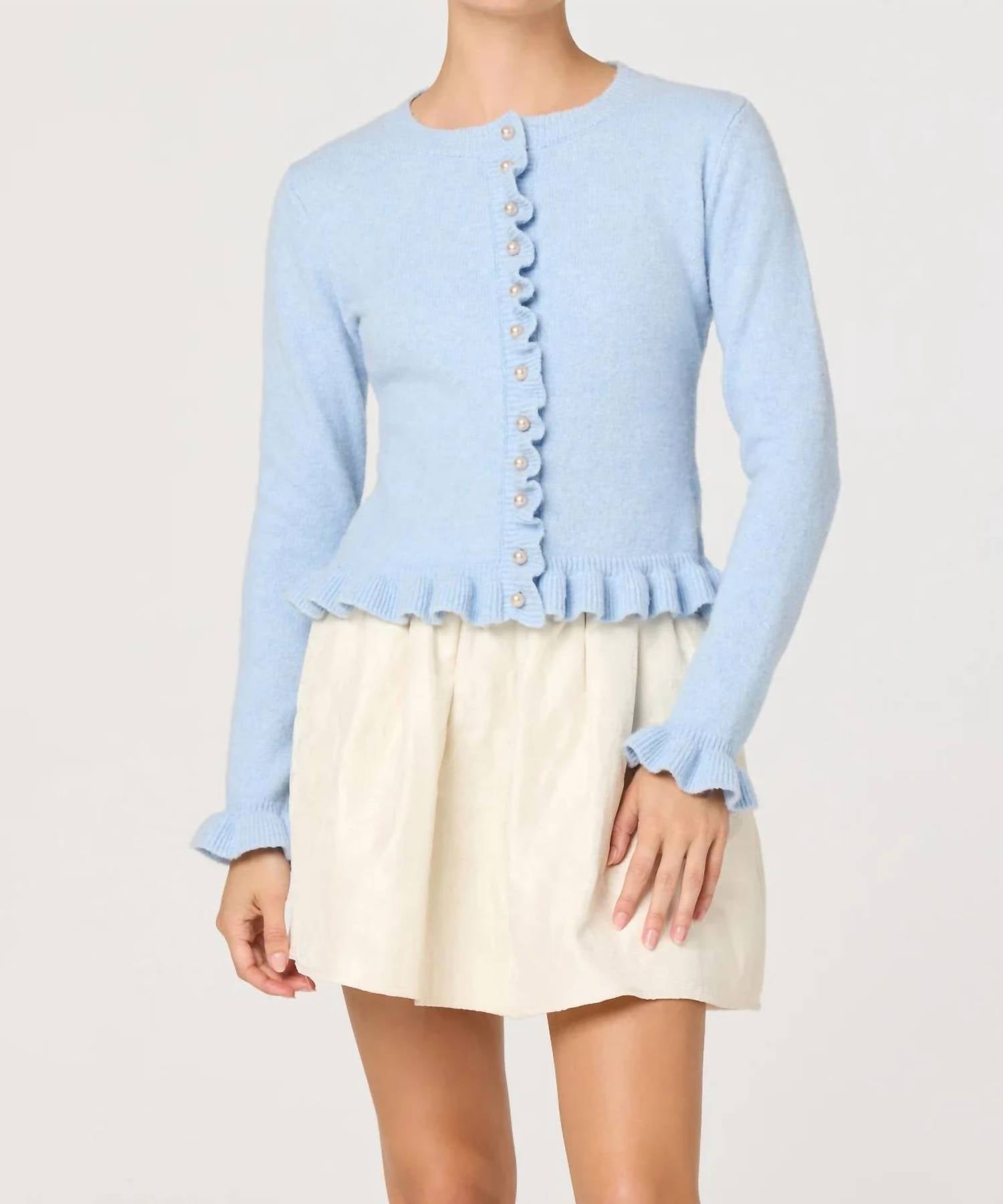 Astr - Eowyn Long Sleeve Relaxed Cardigan