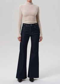 Citizens of Humanity Kimberly Flare High-rise Flare Pants in black - women's jeans
