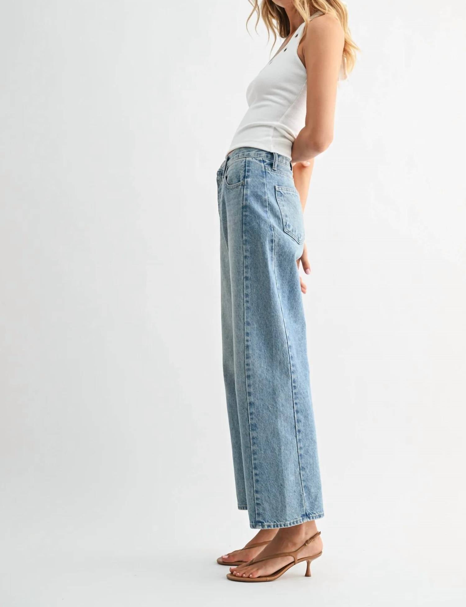 Just Black Denim - Denim Barrel Twist Jean