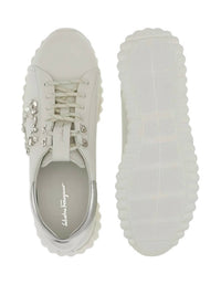 Salvatore Ferragamo - Women's Gancini Motif Sneakers