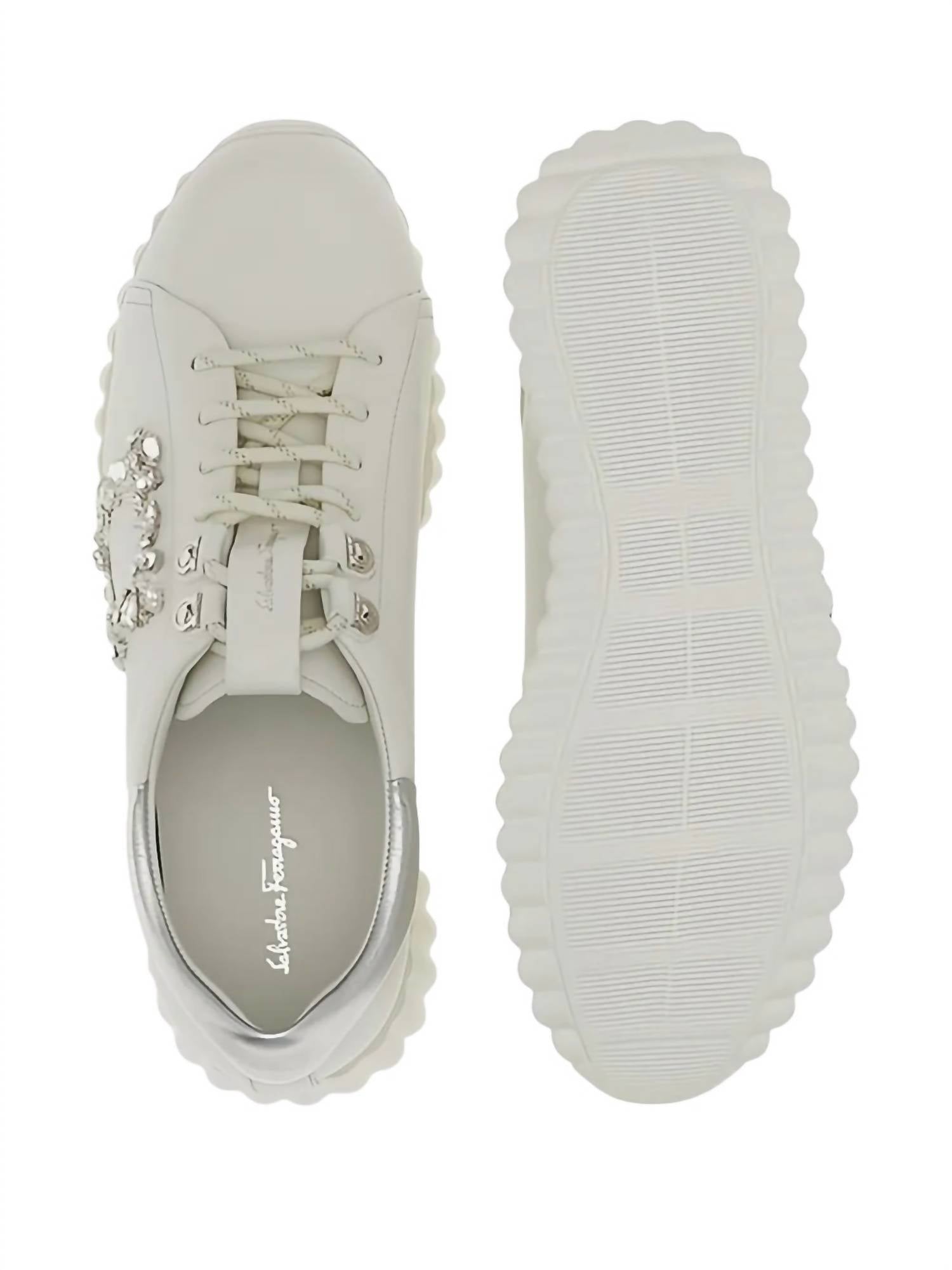 Salvatore Ferragamo - Women's Gancini Motif Sneakers