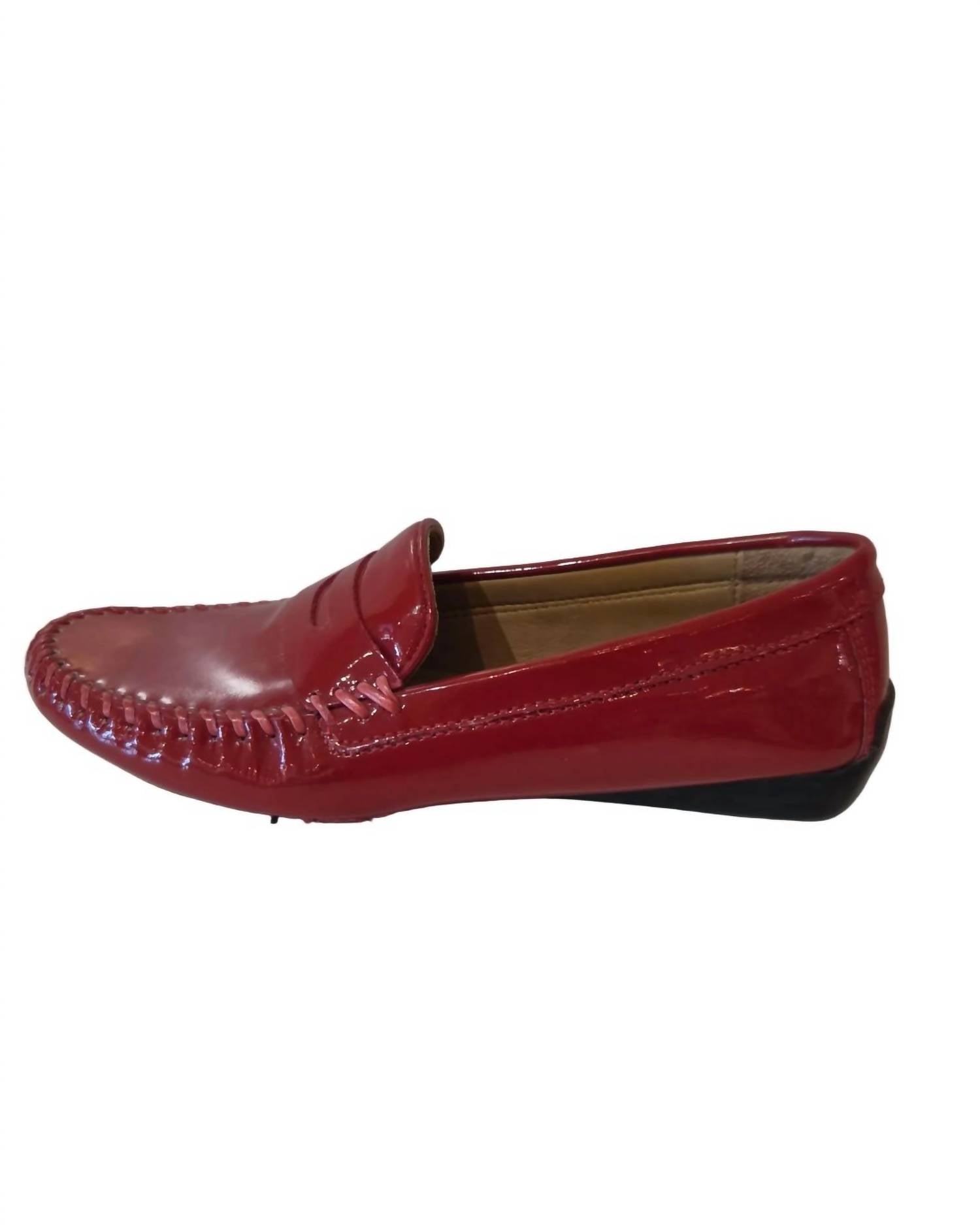 Robert Zur Women's Alice Shoes in red - women's flats