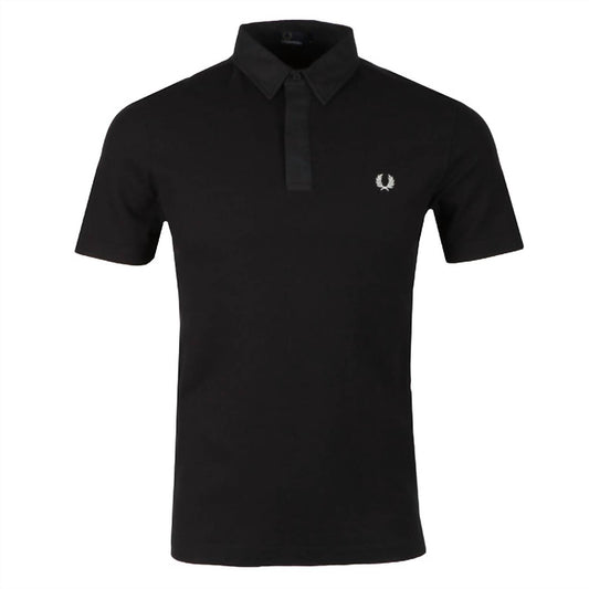 Fred Perry - Men's Waffle Collar Pique Shirt