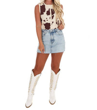 Le Lis - Longhorn Button Front Sweater Top