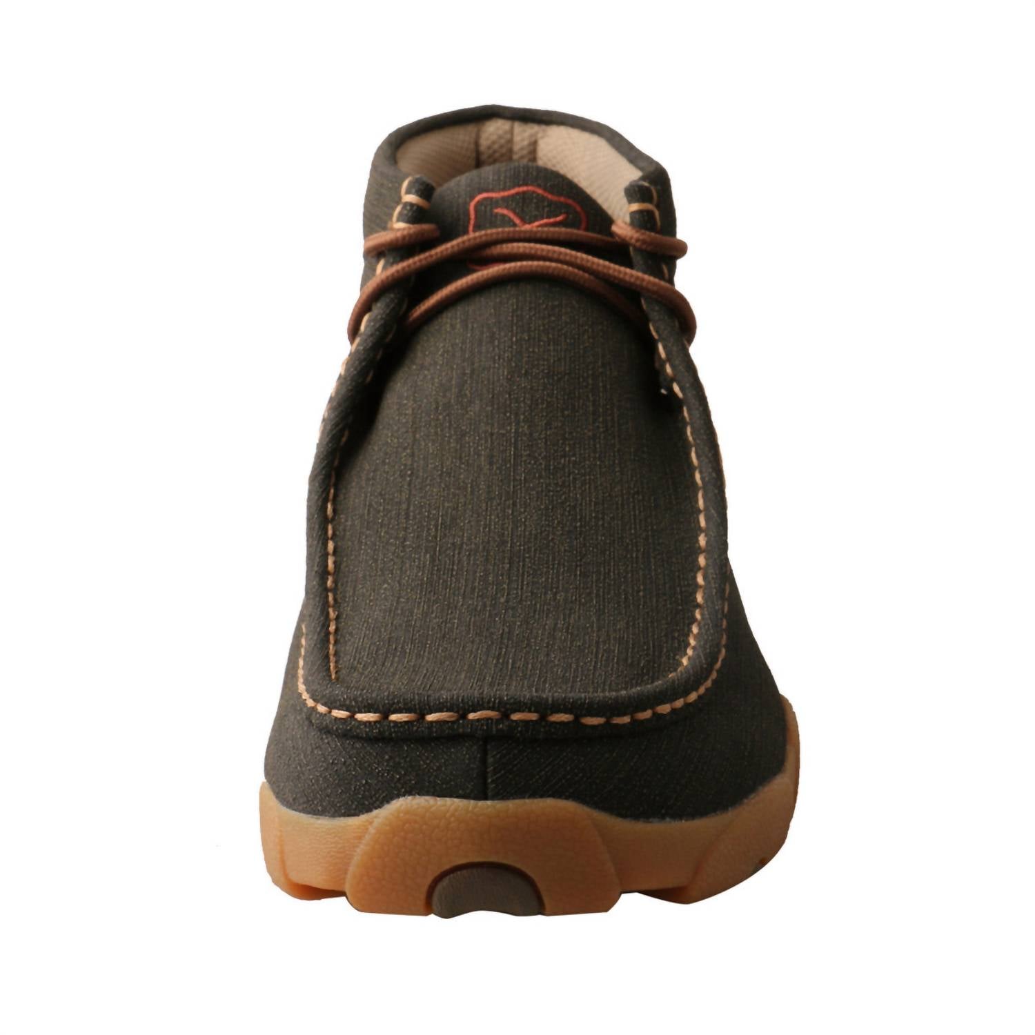 TWISTED X Men's Chukka Driving Moccasin in charcoal - men's sneaker - view 4