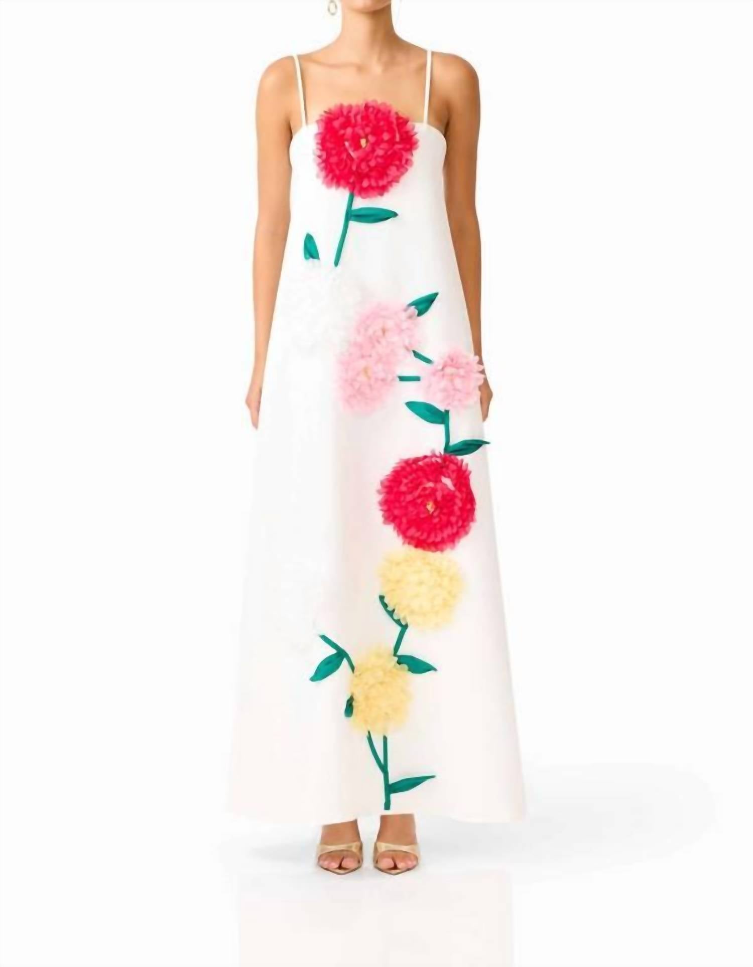 Beulahstyle - Buttercup Embroidered Maxi Dress