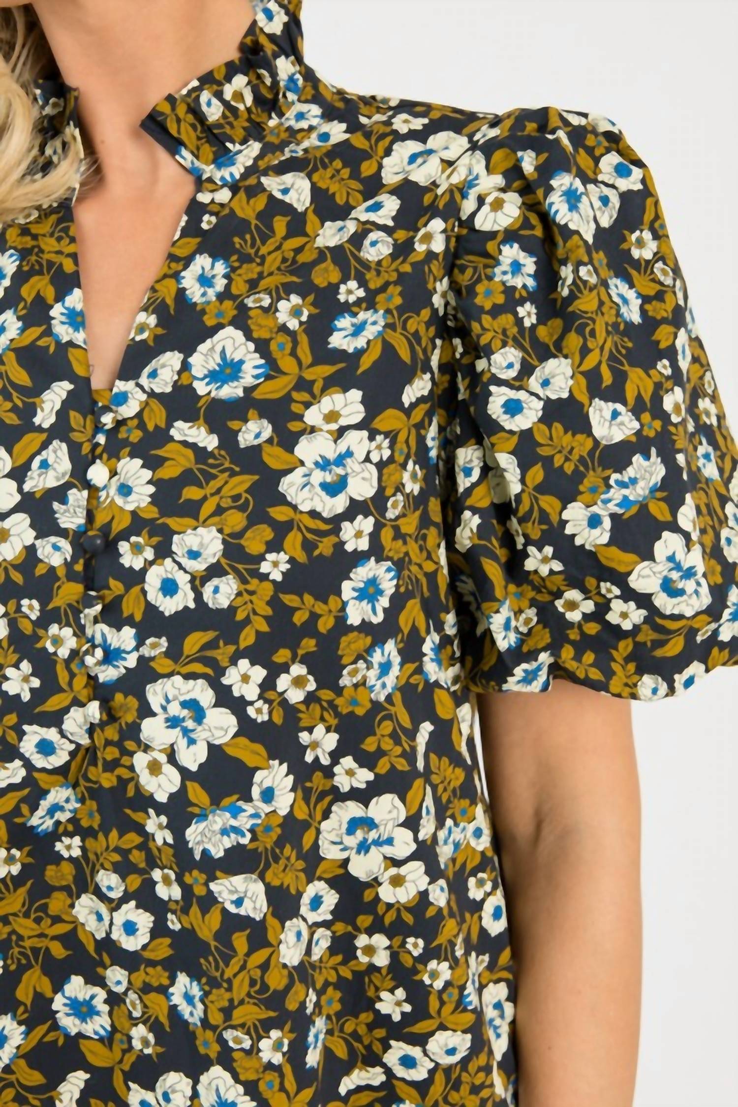 Entro - Autumn Bouquet Midi Dress