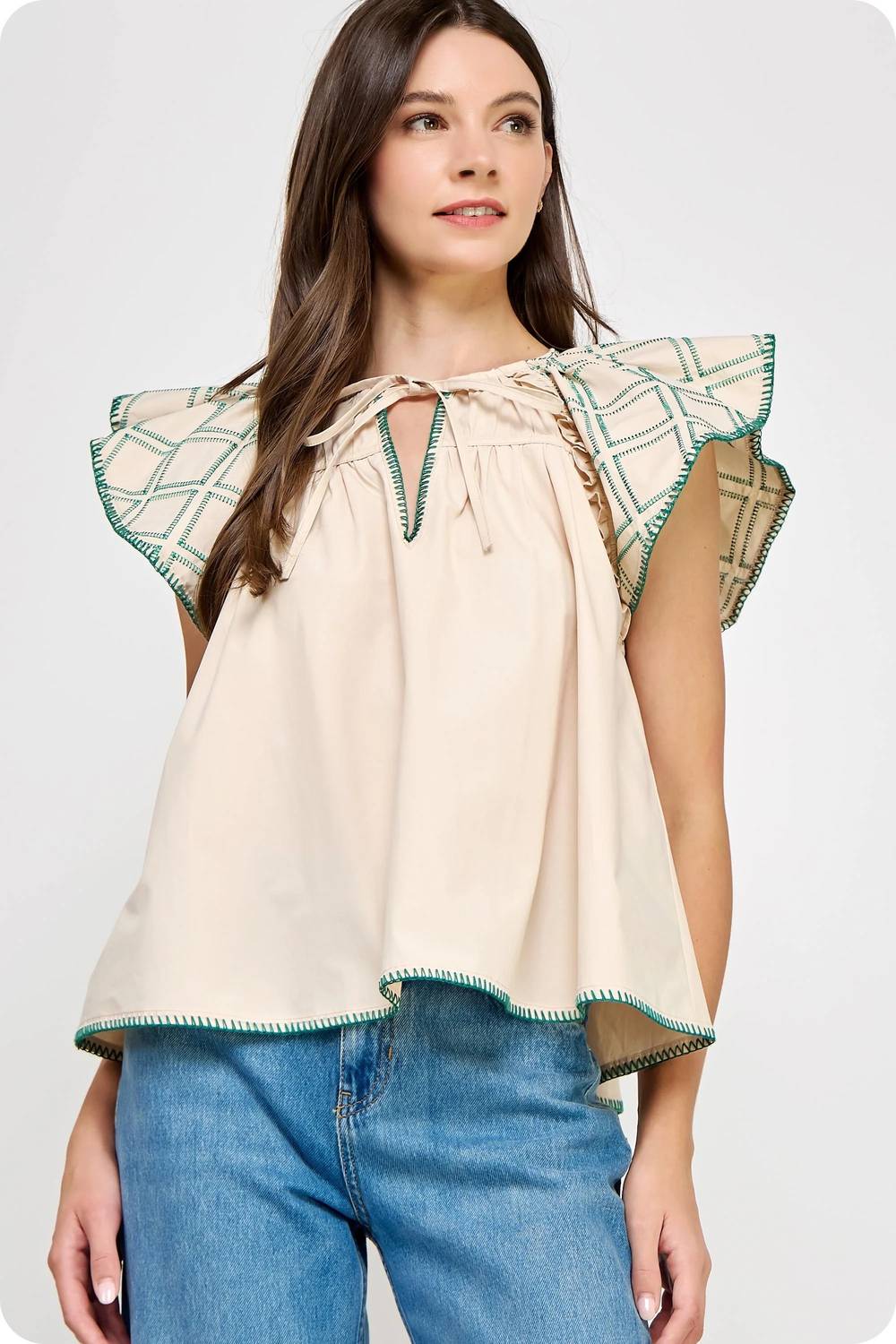 Strut & Bolt - Maddy Flutter Blouse